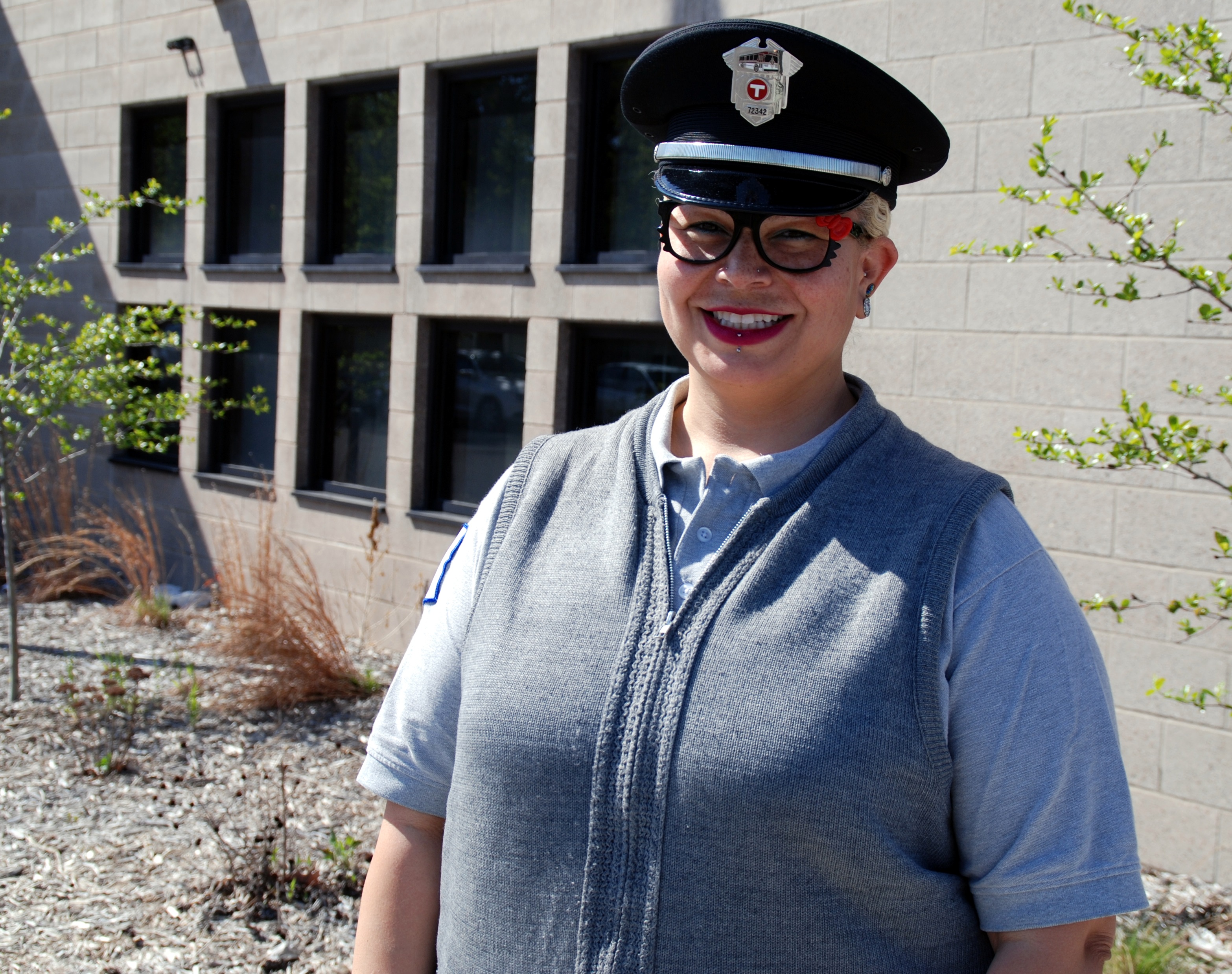 Metro Transit Operator Connie Isler at Nicollet Garage. 