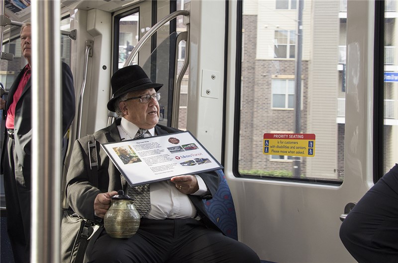 William Carter III took his mother Dorothy on one final ride to celebrate her life and the independence public transportation afforded her.