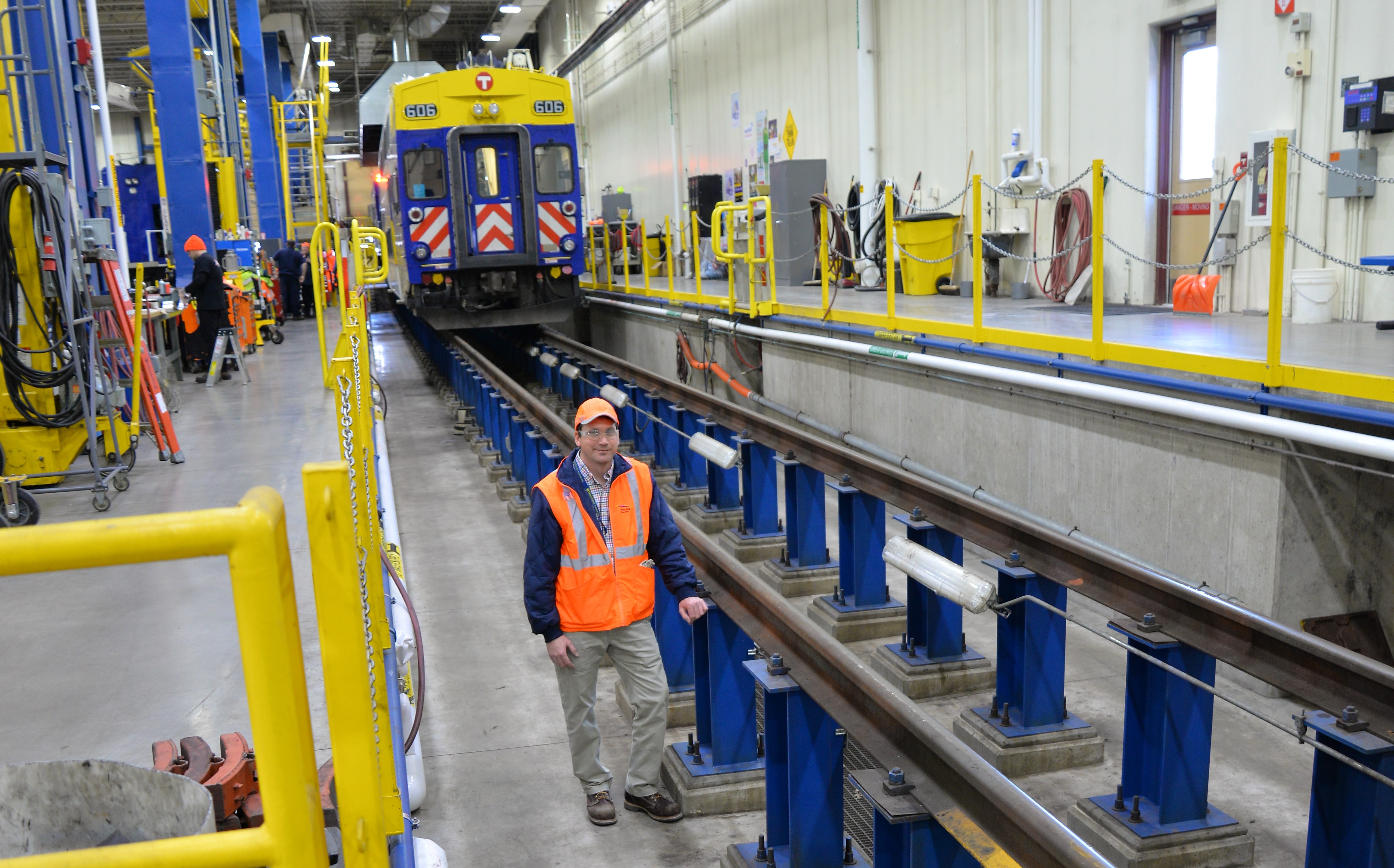 Jeremy Spilde, manager of Northstar commuter rail maintenance