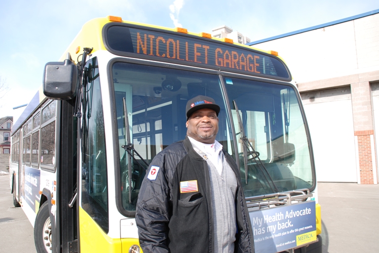 Operator Paul King at Nicollet Garage.