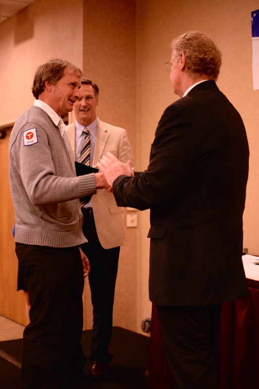 Metro Transit bus operator David Nagel was recognized as the organization's first 30-Year Elite Operator at the 2014 Ovations Awards Ceremony.