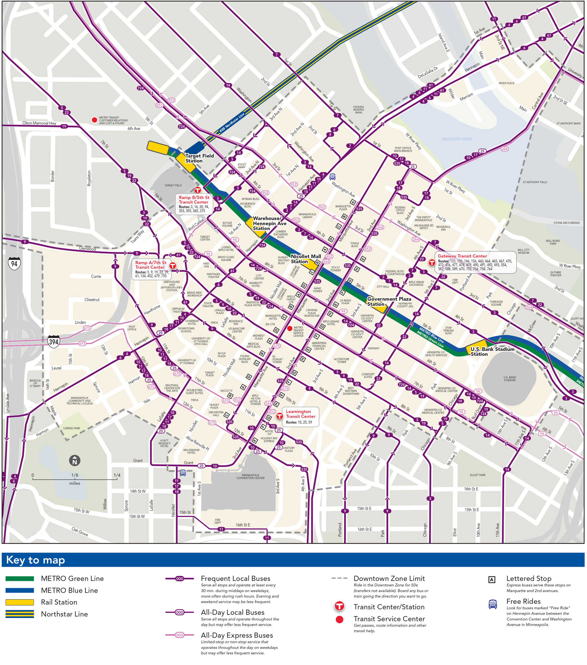 Downtown Map