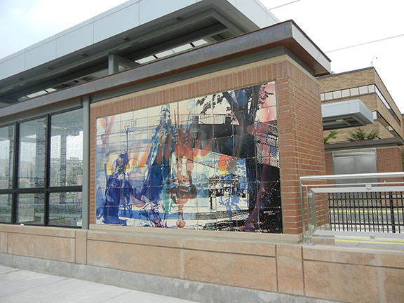 Stadium Village Station Art