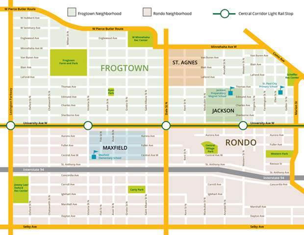 Victoria Street Station map