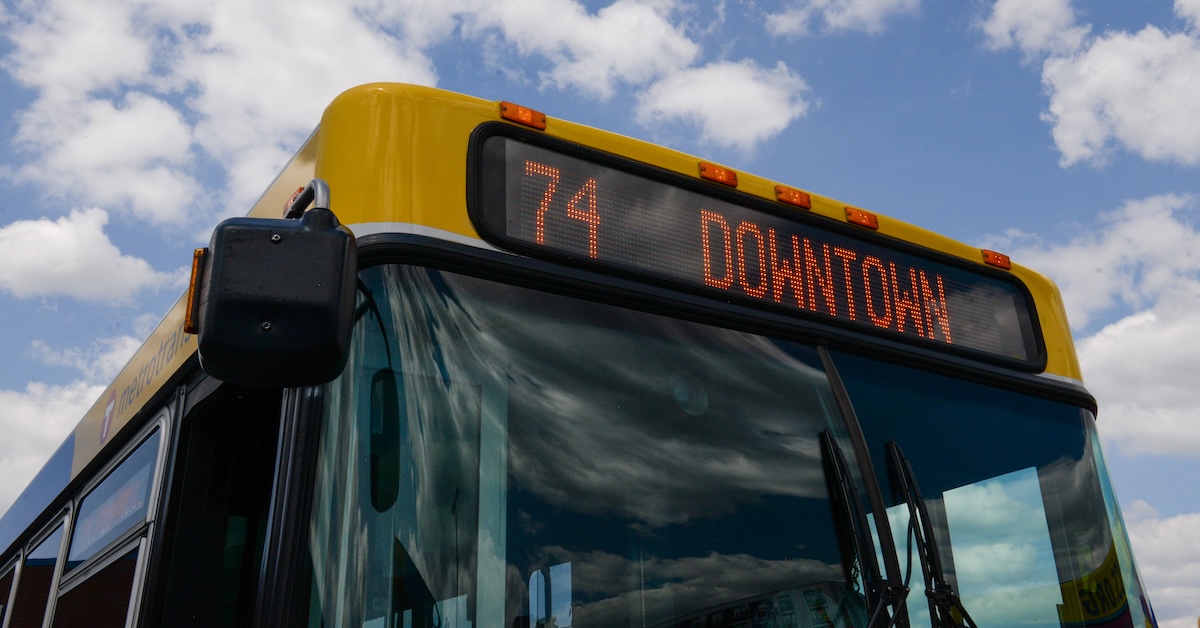 route 74 bus